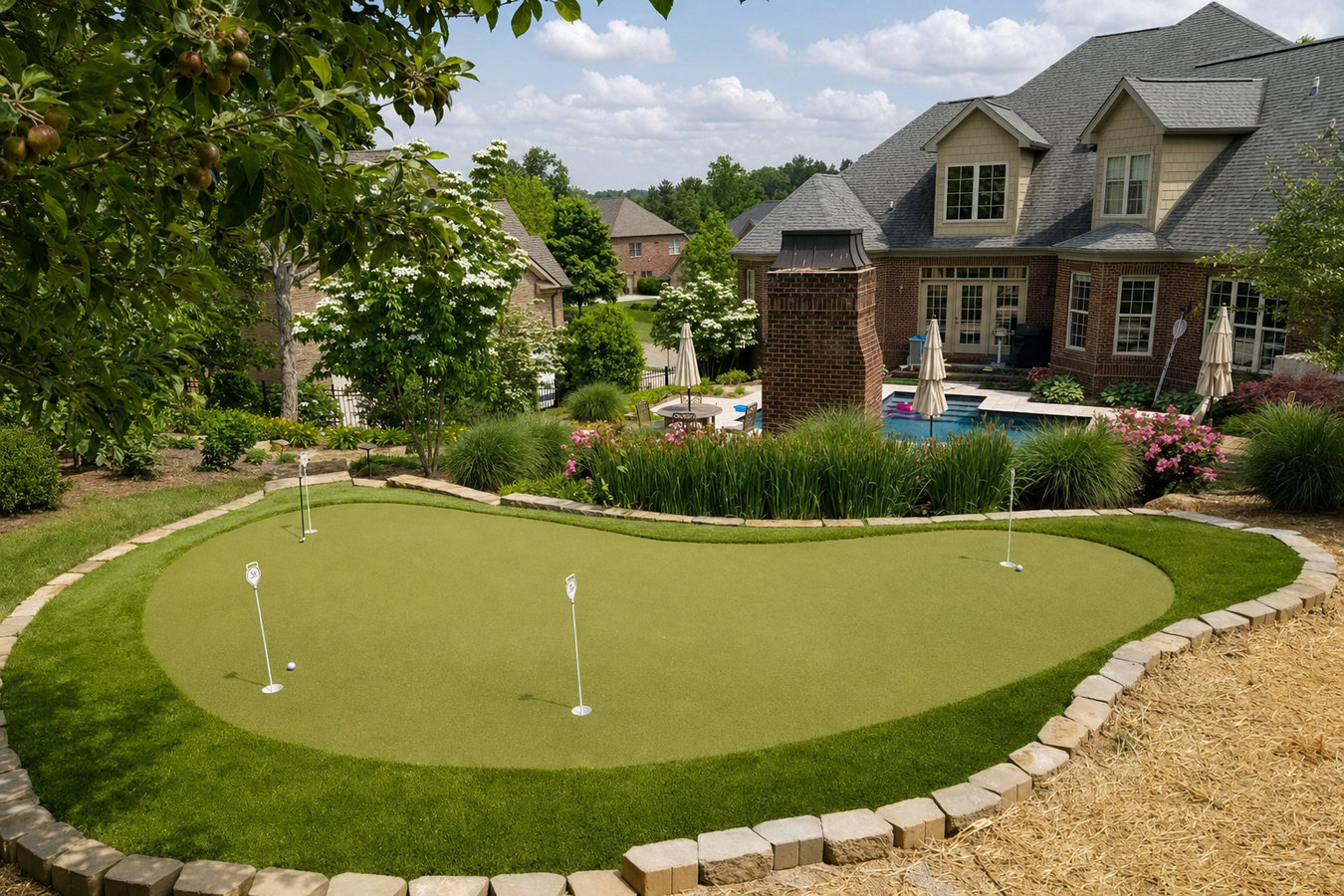 Putting green turf in Santa Cruz, CA